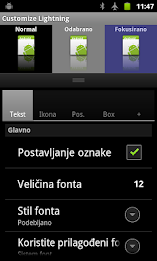 Lightning Launcher - Hrvatski poster 1