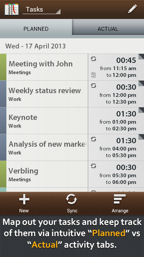 Schedule Planner - screenshot