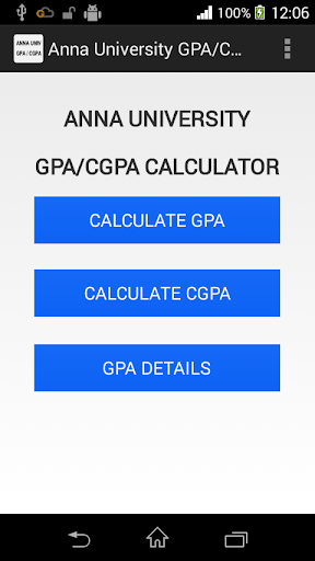 Anna University GPA CGPA