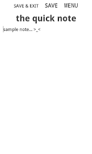 Download the quick note APK