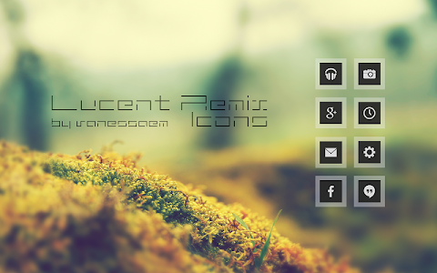 Screenshot Lucent Remix Icons - Icon Pack v1.9