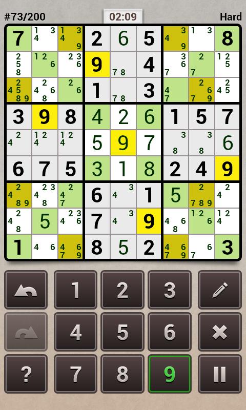 Andoku Sudoku 2 Screen 3