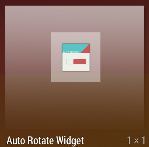 Auto Rotate Widget