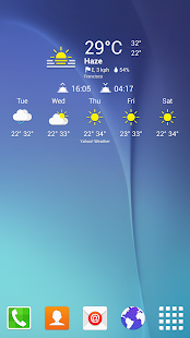 Weather Icons SGS6 for Chronus Screenshots 4