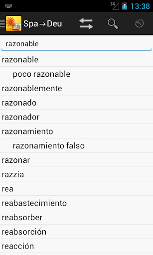 【免費教育App】German<->Spanish Dictionary-APP點子