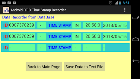 RFID Time  Attendance poster 2