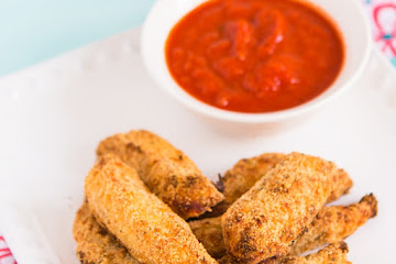 Homemade Eggless Fish Sticks