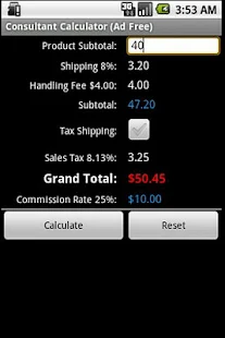Consultant Calc Ad Free
