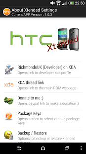 Free Xtended Settings M8 Basic APK