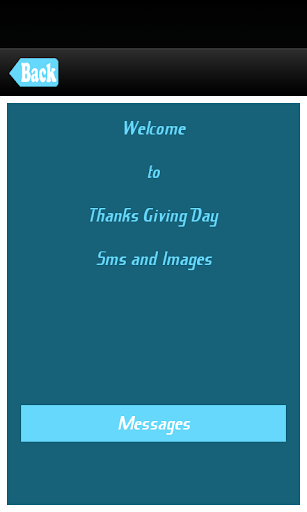 Thanks Giving Day SMS Messages