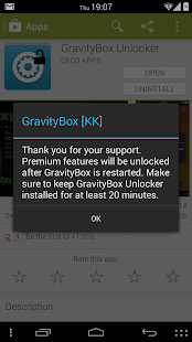 GravityBox Unlocker - screenshot thumbnail