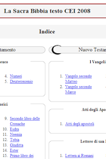 La Sacra Bibbia testo Cei 2008