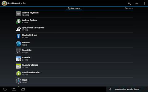 Screenshot Root Uninstaller Pro v7.2.249