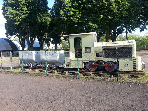 Merlebach - Train Et Wagonnets
