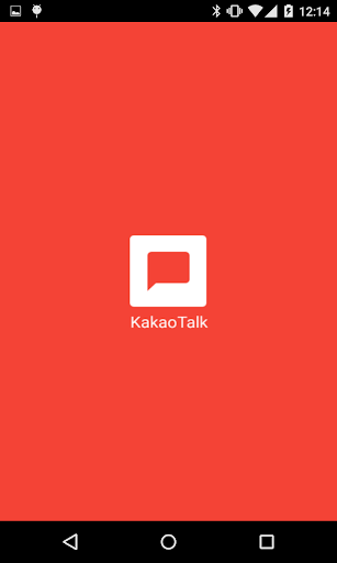 KakaoTalk theme Material Red+
