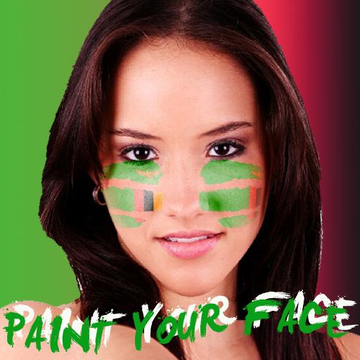 Paint your face Zambia LOGO-APP點子