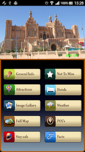 Android application Eilat Offline Map Travel Guide screenshot