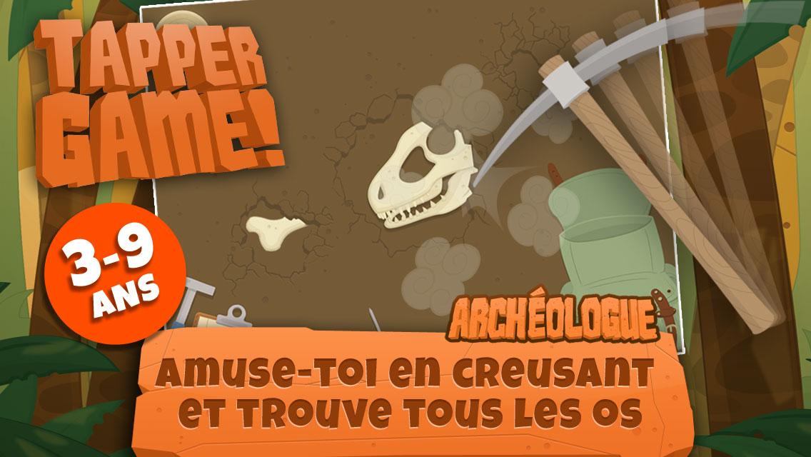 Android application Dinosaurs for kids : Archaeologist - Jurassic Life screenshort