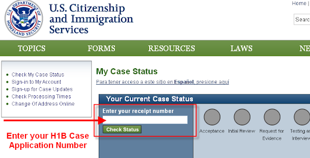 H1B Status Screenshots 10