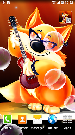 Fiery Fox Live Wallpaper