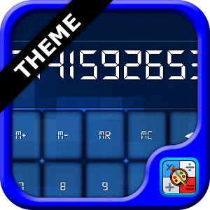 Blue Pixel SCalc Theme.apk 1.01