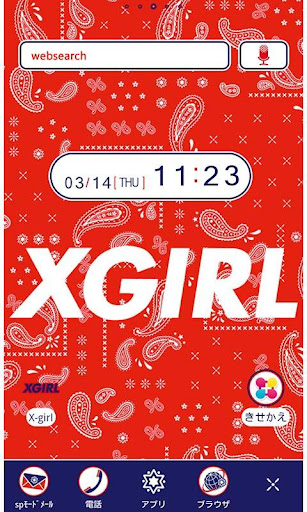 X-girl”BANDANA”[+]HOME