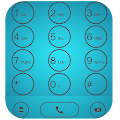 ExDialer Light Blue Theme Apk