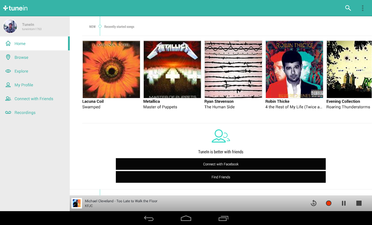 TuneIn Radio Pro - screenshot