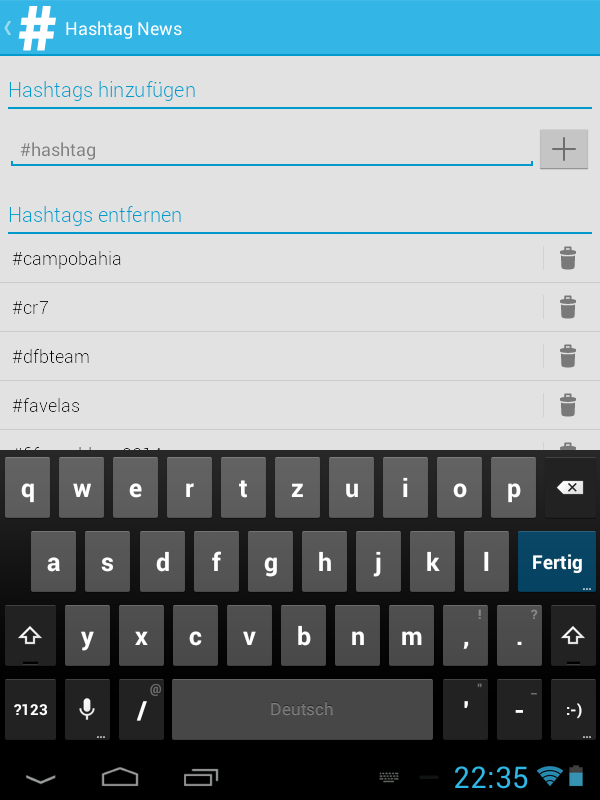   Hashtag News- screenshot  