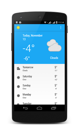 The Open Weather App