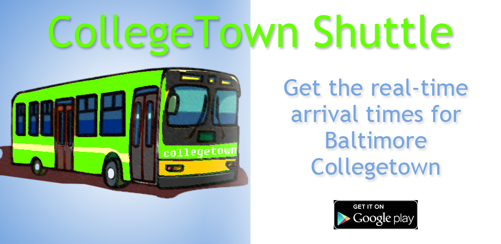 I go the college bus. I go the college bus