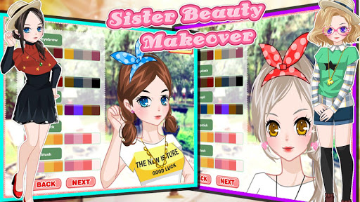 Sister Beauty Makeover