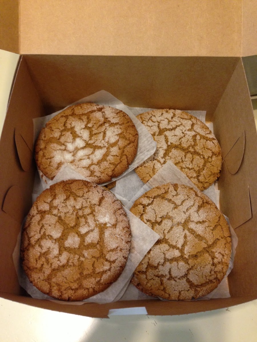 GF Molasses Cookies made to order.