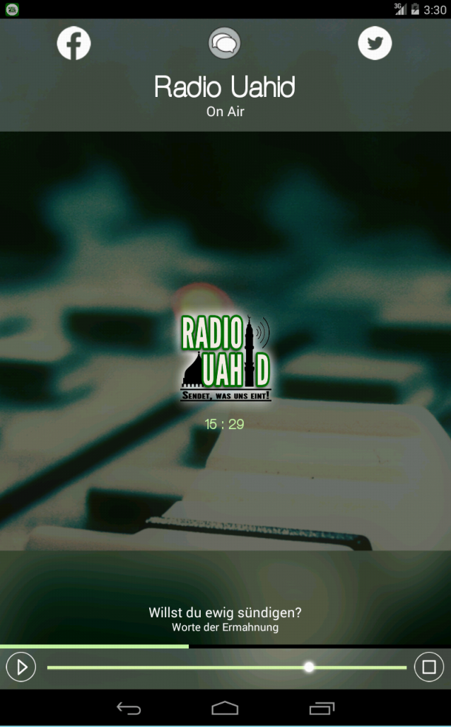 Radio Uahid Screen 3