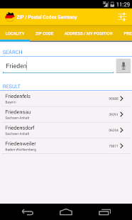 ZIP / Postal Codes Germany - náhled
