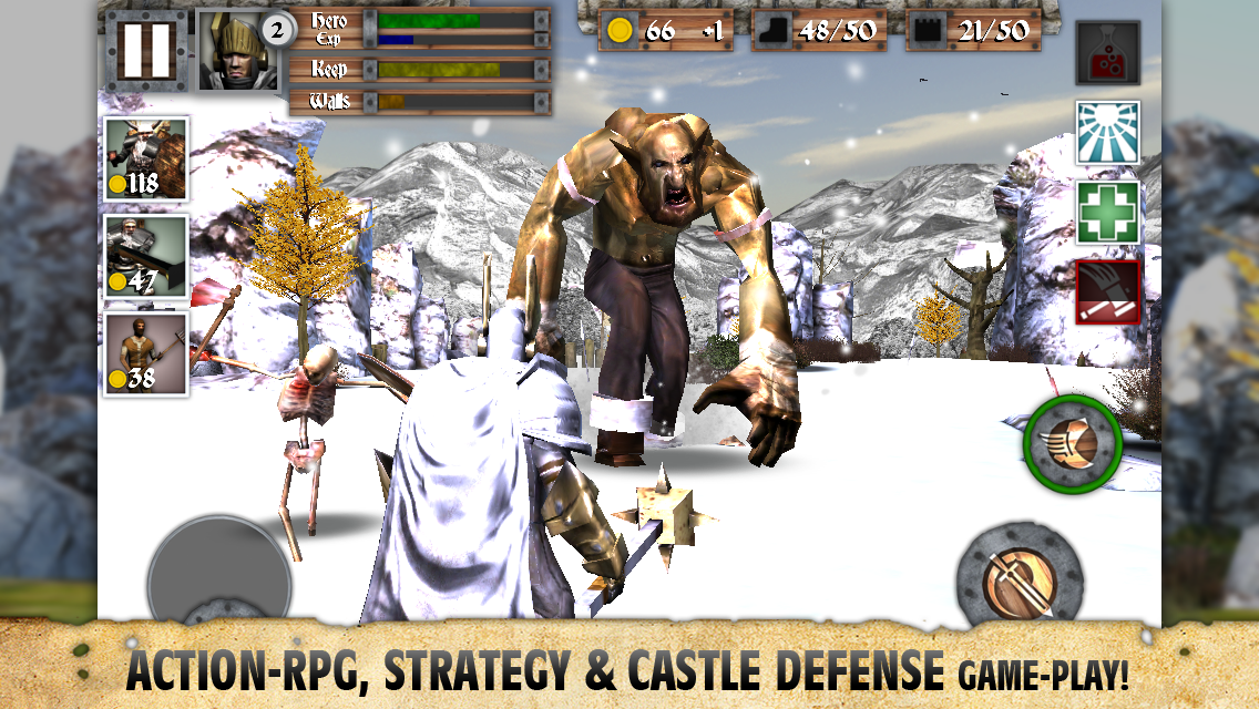  Heroes and Castles: captura de tela 