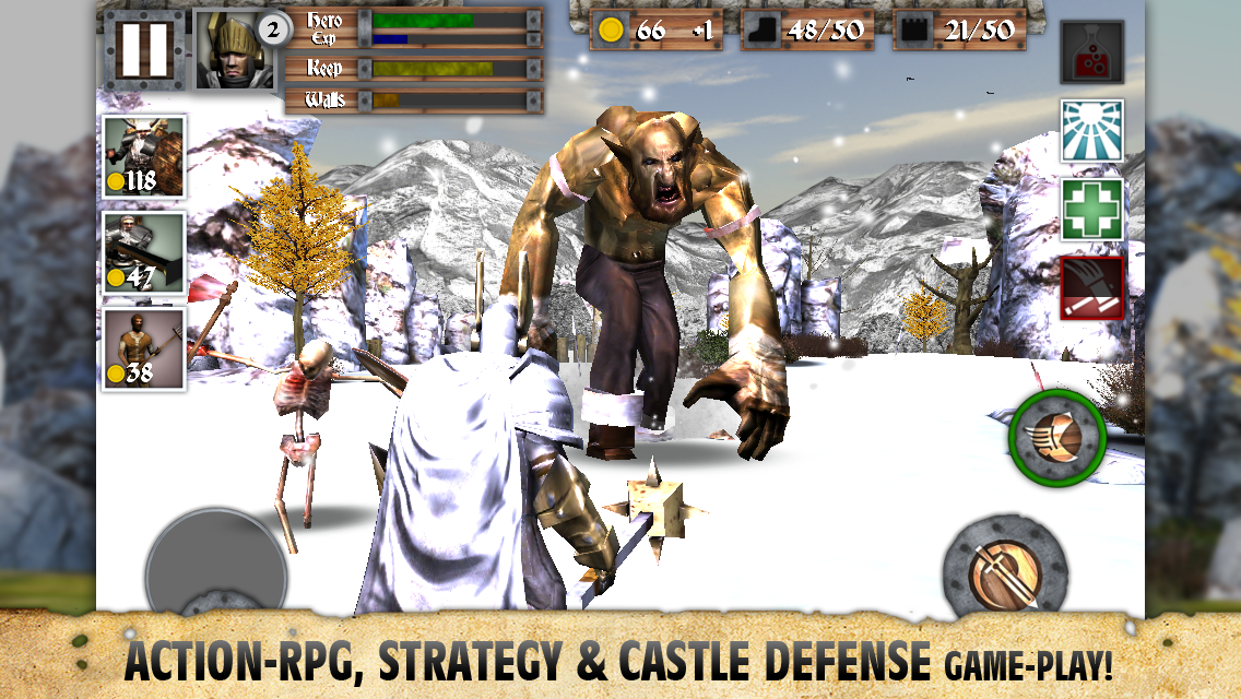 Screenshot Heroes and Castles v1.00.14.4 MOD APK [Dinheiro Infinito]