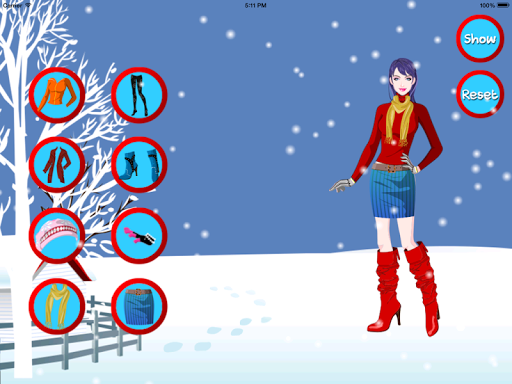 【免費休閒App】Winter Dressup - DressUp Games-APP點子