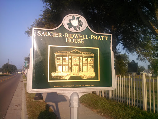 Saucier Boswell Pratt House Historical Marker