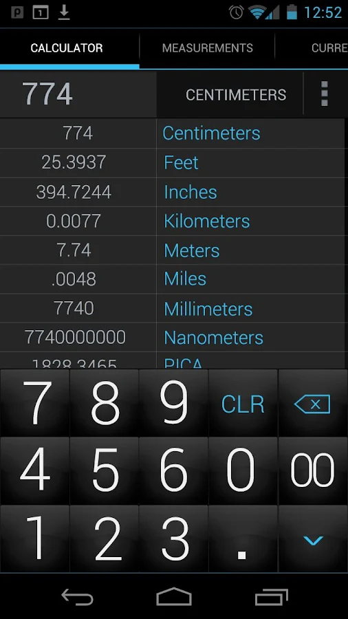 Calculator & Converter Pro - screenshot