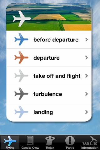 Flight App VALK Screen 2
