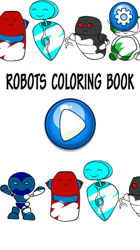 【免費家庭片App】Robots Coloring Book-APP點子