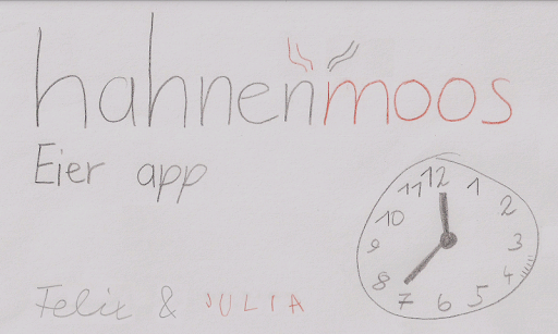 Hahnenmoos Eier App