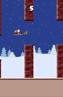 Flappy Santa. Screenshots 6