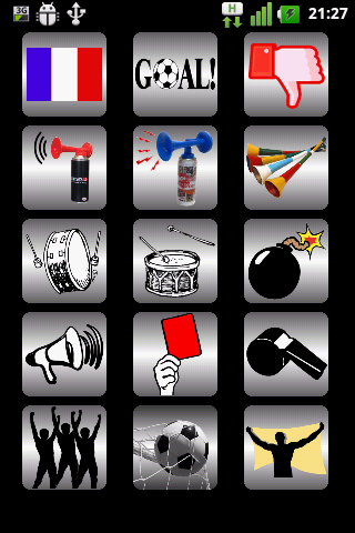 France Soccer Fan Screen 2