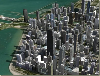 Google earth city 3d