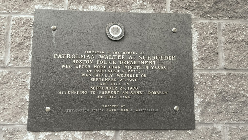 To Patrolman Walter A. Schroeder