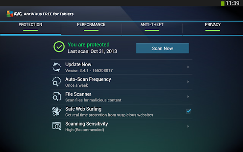 【免費生產應用App】免费杀毒 - 平板电脑 Tablet AntiVirus-APP點子