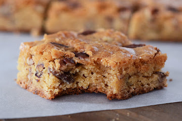 White Chocolate Pecan Brownies