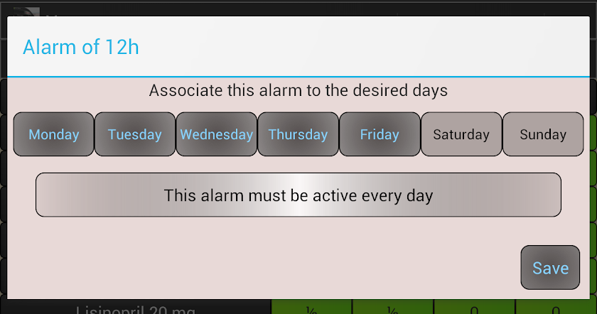My Medical Treatment Screen 2